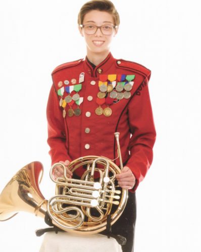 Young Marine is making a career out of musical ability